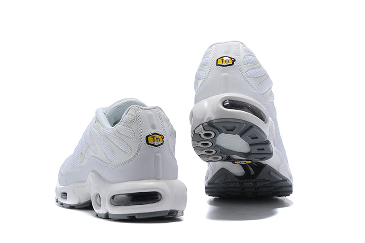 AIR MAX PLUS TN 1 '' Triple White (sola cinza) ''