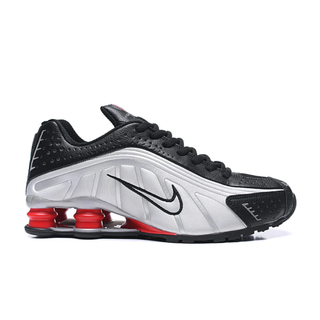 Nike Shox R4 " Cinza/Vermelho "