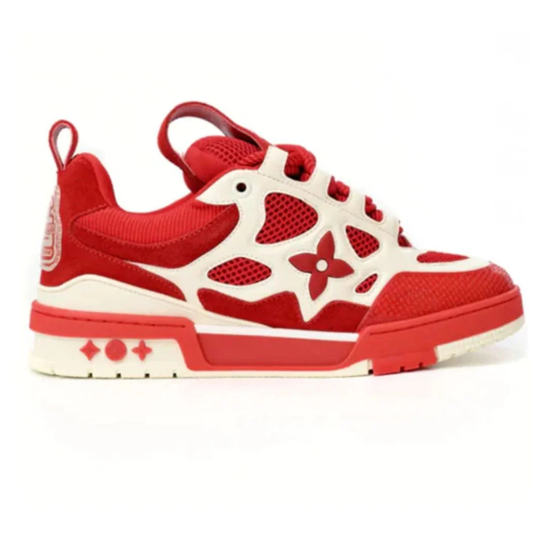 LOUIS VUITTON "LV SKATE VERMELHO/BRANCO " ( pronta entrega )