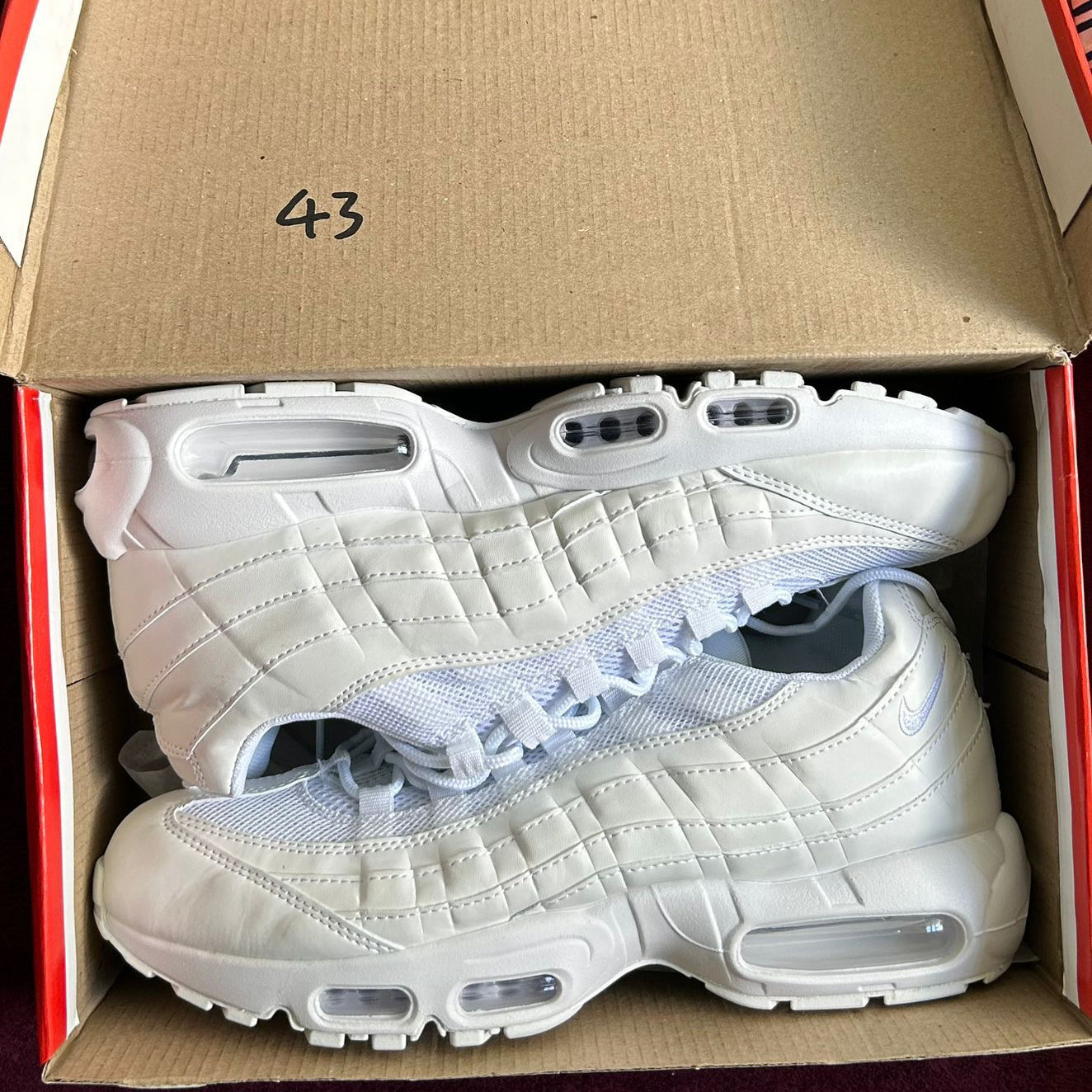 AIR MAX 95 '' Triple White ''