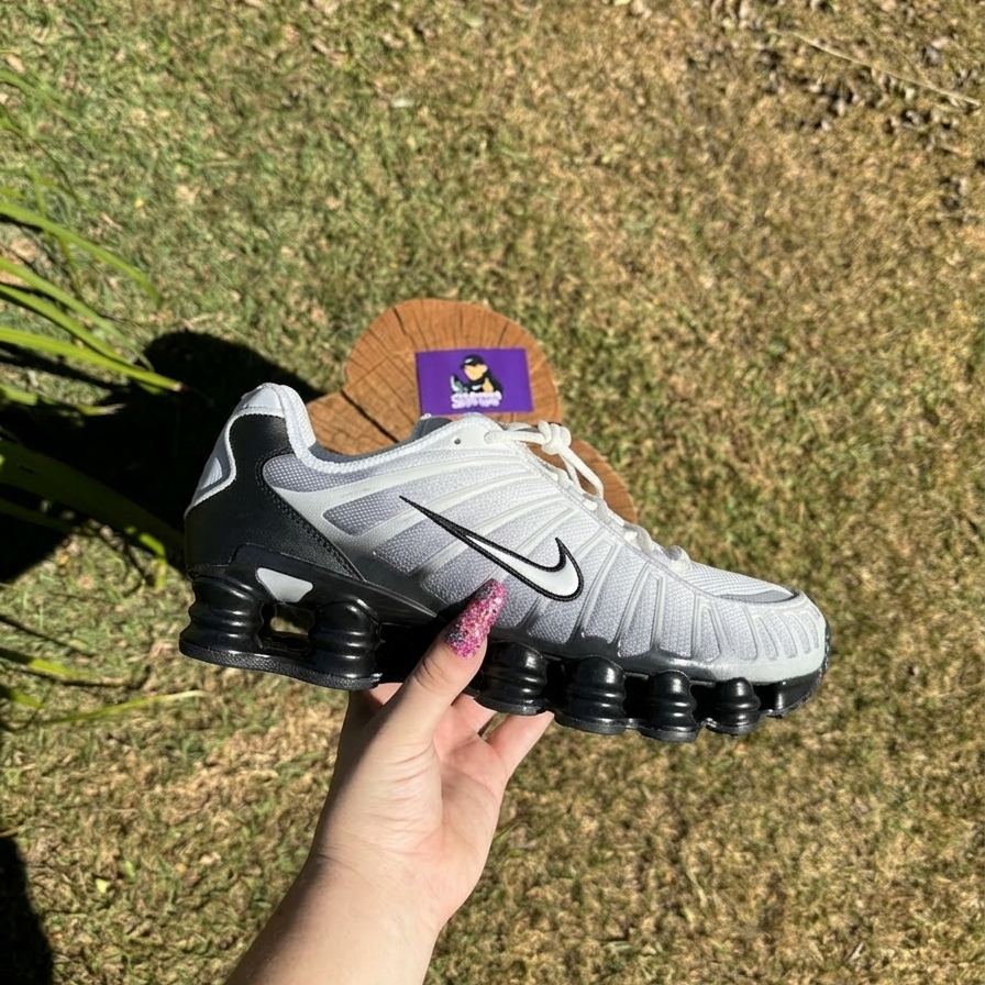 Nike Shox TL " White/Black "