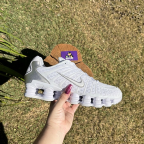 Nike Shox TL " White Metallic Silver "