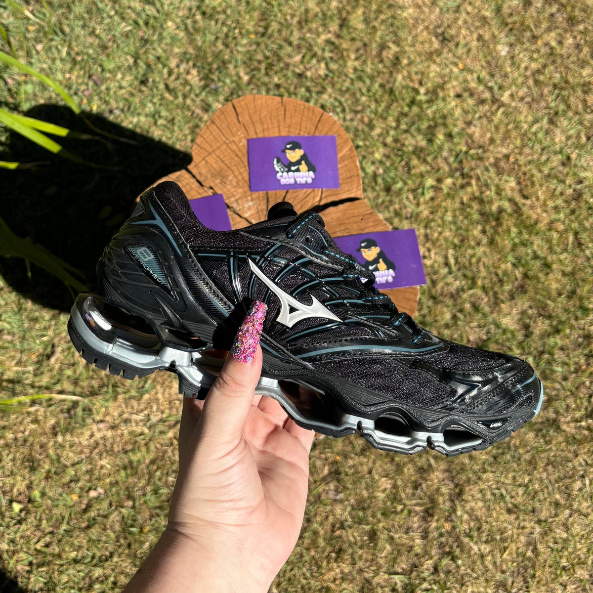 MIZUNO WAVE PROPHECY PRO 8 " Preto/Cinza "